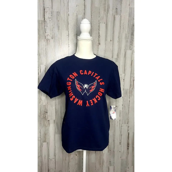 NWT Washington Capitals Youth Large Graphic Crewneck Short Sleeve‎ T-Shirt - Picture 1 of 5
